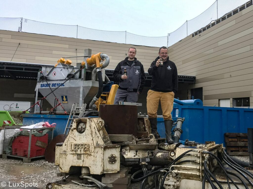 Die Zukunft im Blick – Brauereichef Steffen Marx auf seiner Großbaustelle im Münchner Norden